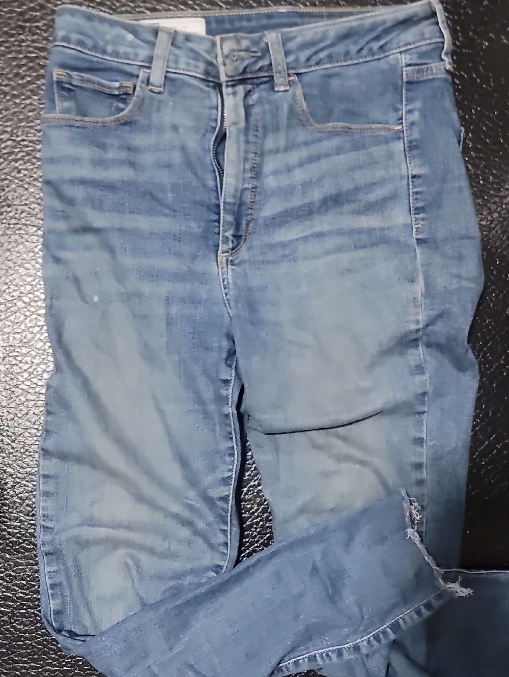 GAP Sky High Slim Straight Light Blue Wash Jegging Jeans